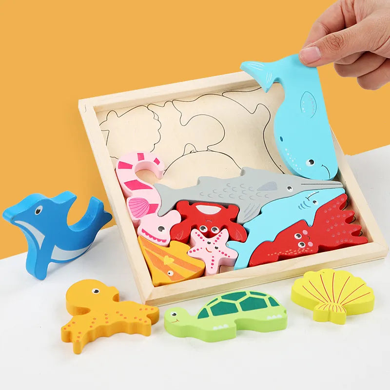 Creative Animal Shape Puzzle Toy