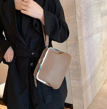 Vintage Leather Crossbody Handbag