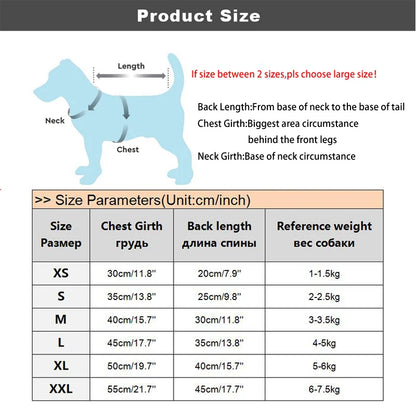 Cotton Dog Pajamas Romper Jumpsuit