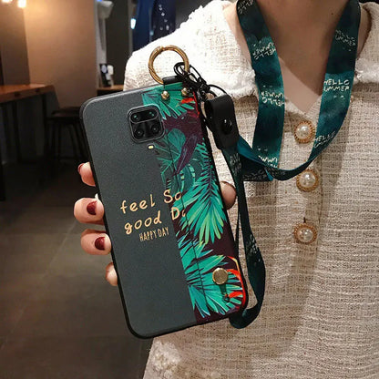 Mobile Phone Case – Neck Wrist Strap Lanyard Phone Holder Cover SoCouple Case For Xiaomi