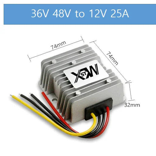 XWST DC 36V/48V to 12V Step-Down Buck Converter