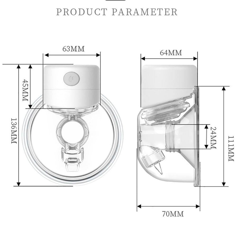 NEW Portable Electric Breast Pump