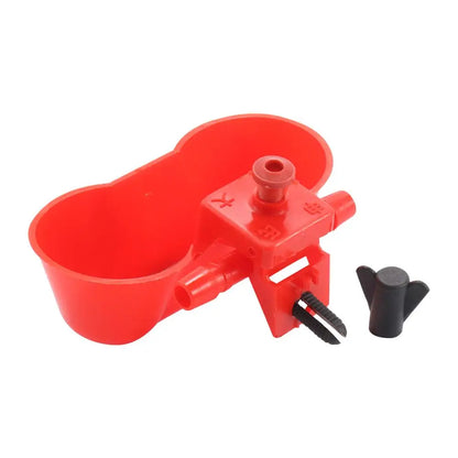Poultry Double Cup Drinking Bowl