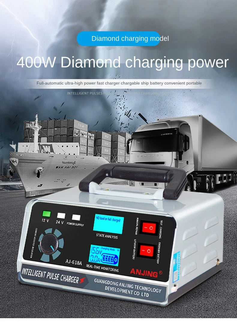 Smart Pulse Battery Charger 12V/24V