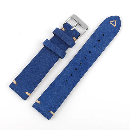 Suede Leather Watch Strap Replacement Band