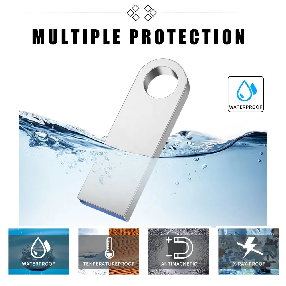 Custom Logo Metal USB Flash Drive