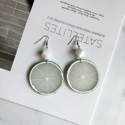 Fruit Vegetables Acrylic Drop Earrings
