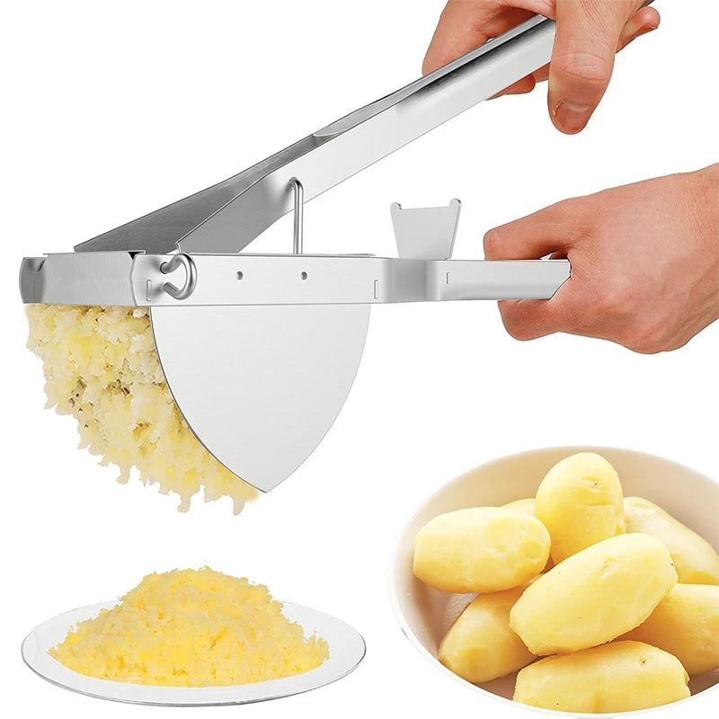 Stainless Steel Potato Ricer & Masher