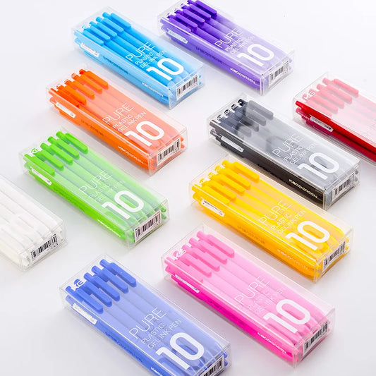 Kaco 10pcs 0.5mm Gel Pen Set
