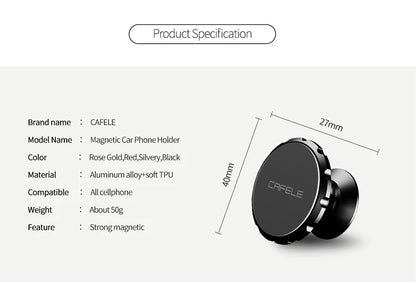 CAFELE Magnetic Car Phone Holder for iPhone