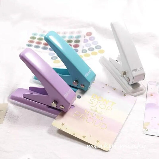 Minkys Kawaii Binder Hole Punch For Journal Paper