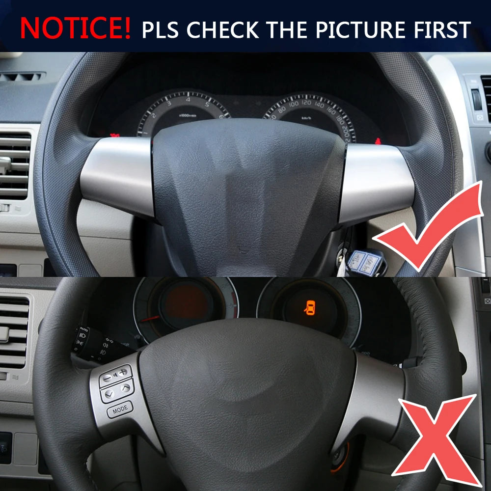 Steering Wheel Audio Control Button For Toyota Corolla ADE150 NDE150 NRE150 ZRE15* ZZE150 2007-2013