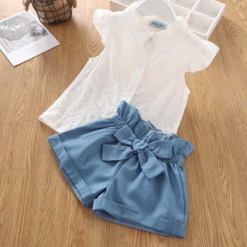 2pcs Summer Toddler Girl Clothes