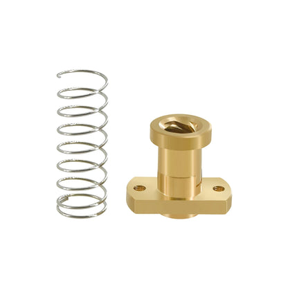 T8 Anti-Backlash Brass Lead Screw Nut for 3D Printers