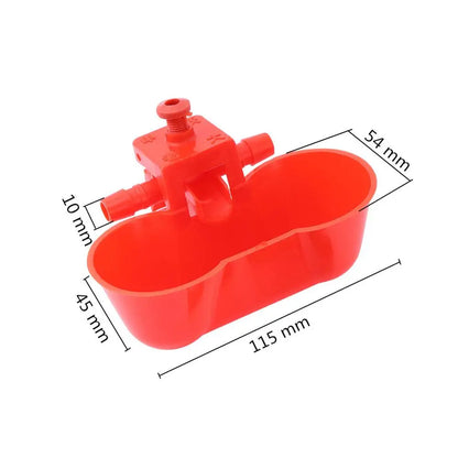 Poultry Double Cup Drinking Bowl
