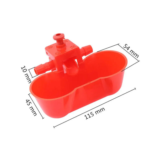 Poultry Double Cup Drinking Bowl