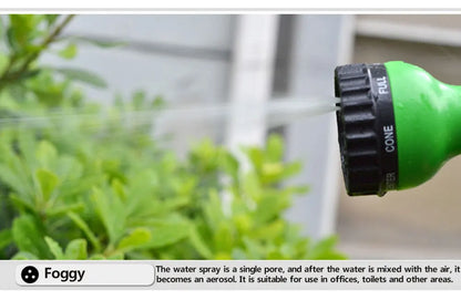 Expandable Garden Hose with Spray Gun