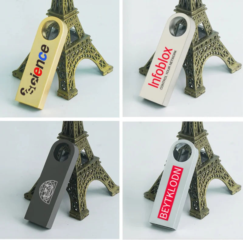 Custom Logo Metal USB Flash Drive