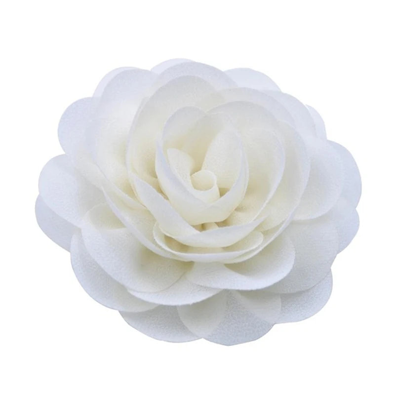 20 Color Girls Chiffon Flower Hair Clips