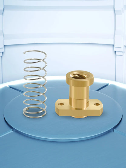 T8 Anti-Backlash Brass Lead Screw Nut for 3D Printers