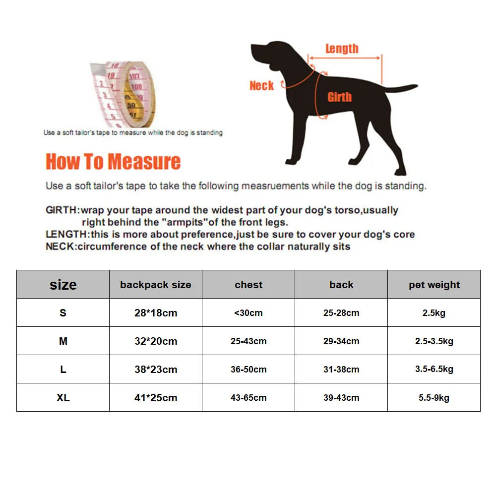 Breathable Dog Carrier Backpack