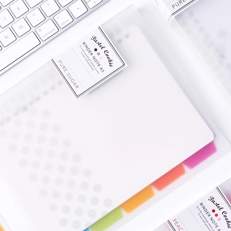 JIANWU KOKUYO Macaron Loose Leaf Notebook