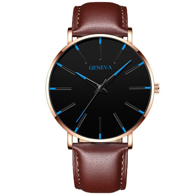 2023 Minimalist Men's Ultra Thin Watch