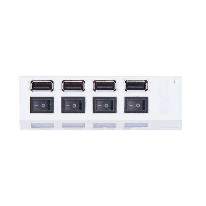 USB 2.0 Hub 4/7 Port Multi USB Splitter with Switch