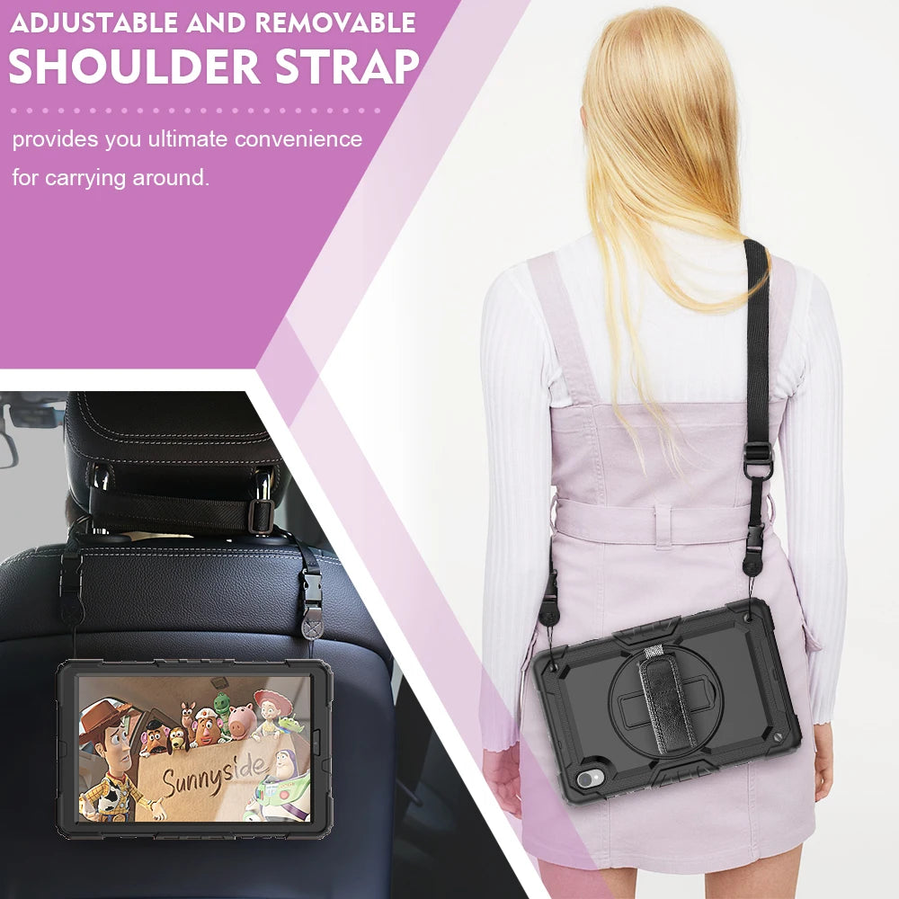 Rugged Tablet Case with Hand Strap