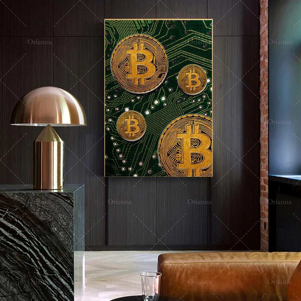 Bitcoin Wall Art