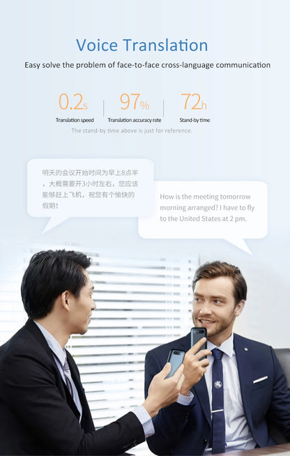T11 AI Smart Language Translator Device