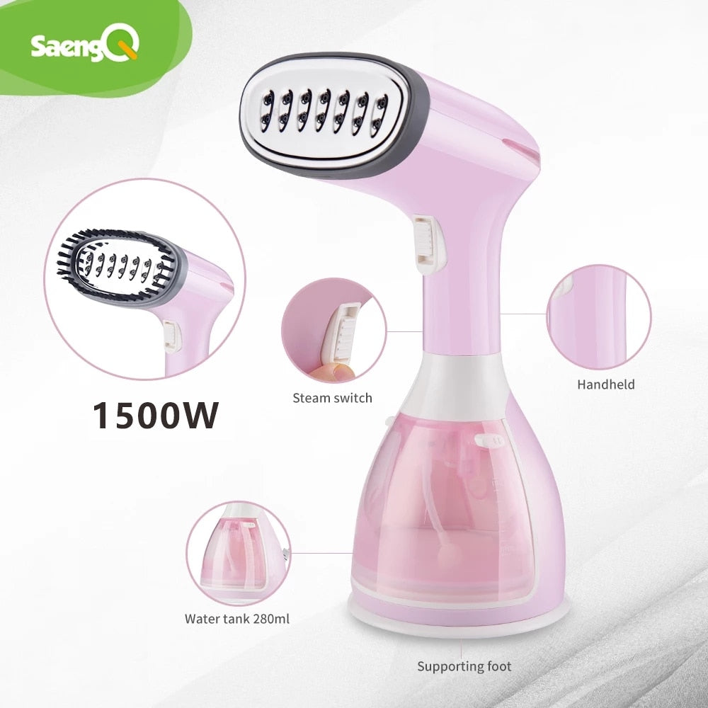 saengQ Handheld Garment Steamer 1500W