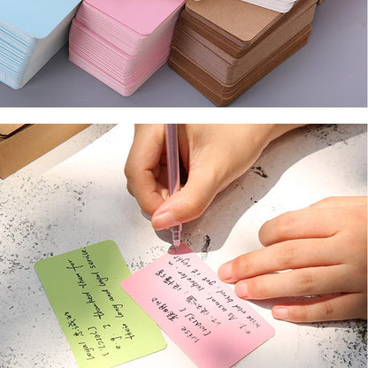 Blank Kraft Message Cards