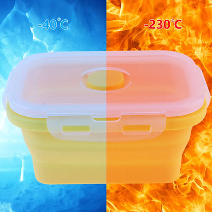 Collapsible Silicone Lunch Box