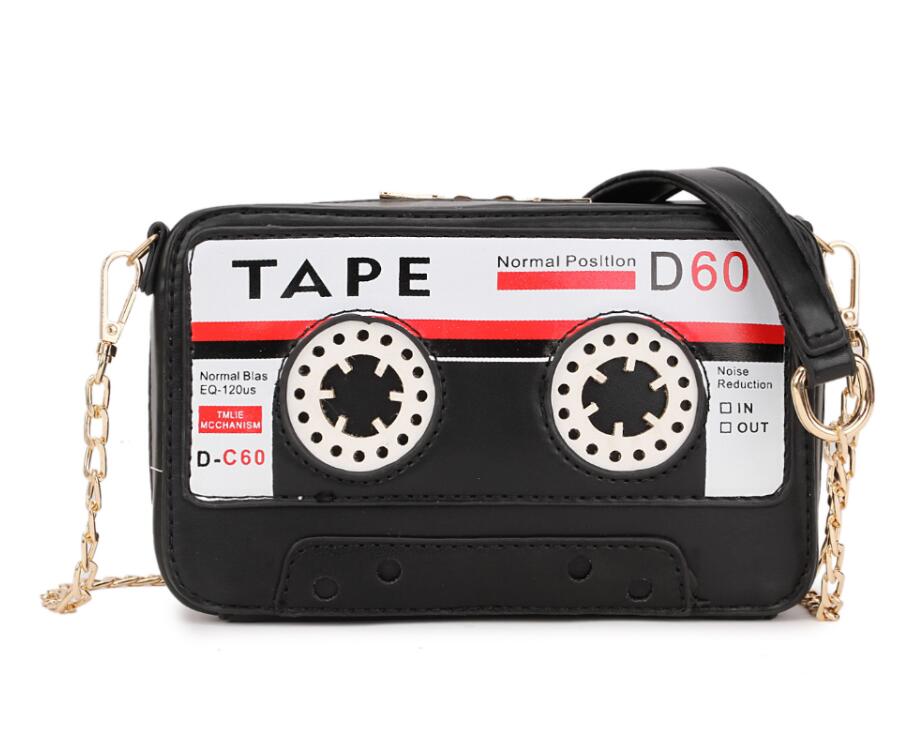 Cartoon Tape Shape Crossbody Bag