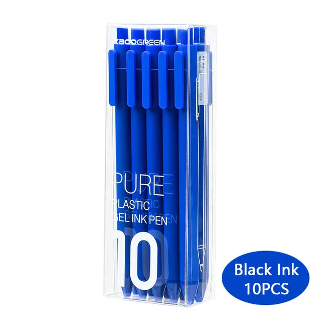 Kaco 10pcs 0.5mm Gel Pen Set