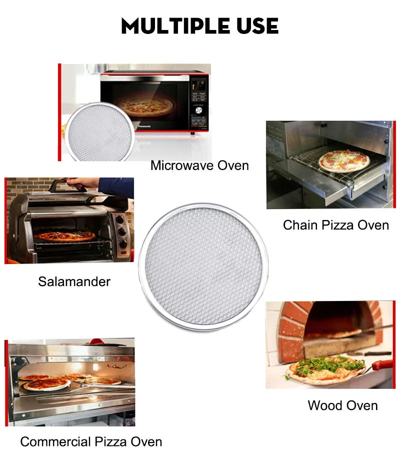 Aluminium Mesh Pizza Baking Screen
