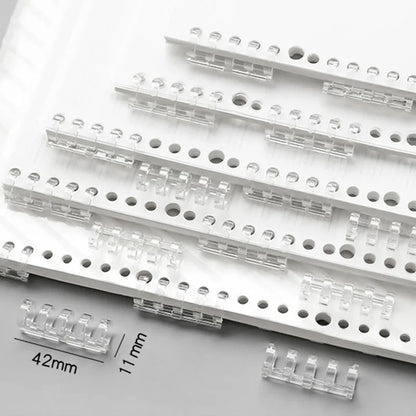 Mini 5-Hole Paper Punch for Loose-Leaf Notebooks
