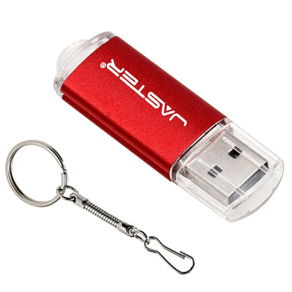 Portable USB 2.0 Memory Stick with Key Ring – Multiple Capacities & Colors