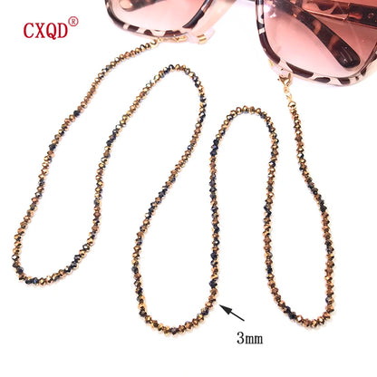 Women's Fashion Reading Glasses Chain Beaded Eyeglass Strap