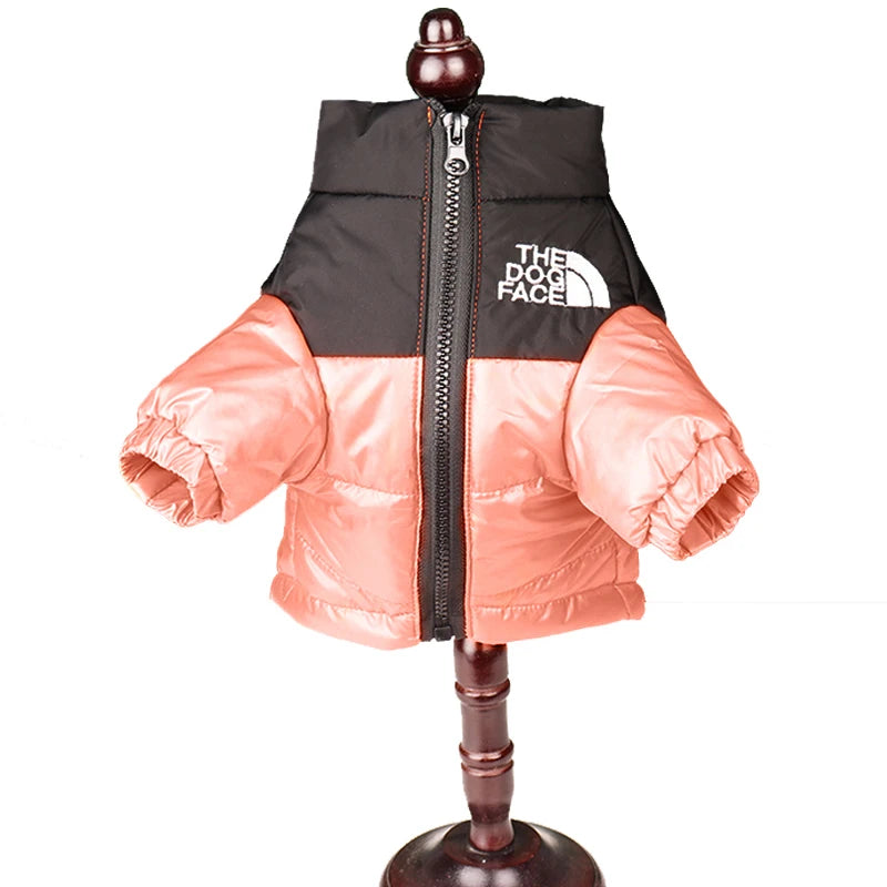 Large Reflective Dog Winter Jacket
