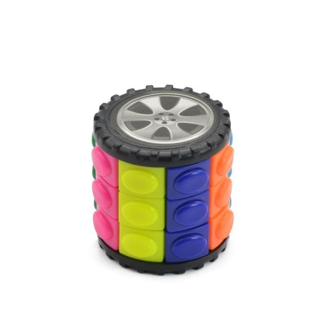 3D Rotate Slide Cylinder Magic Cube