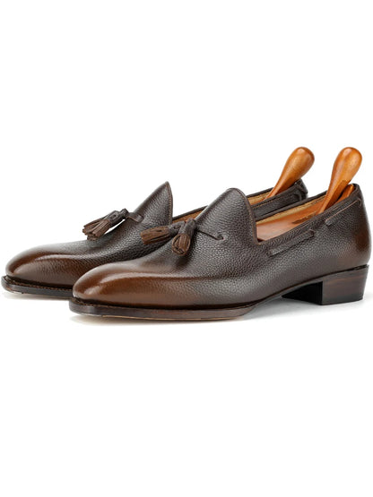 Cie Fiddle-Back /Beveled Waist Loafers