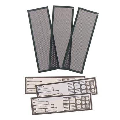 PVC Computer Case I/O Dust Filter Set