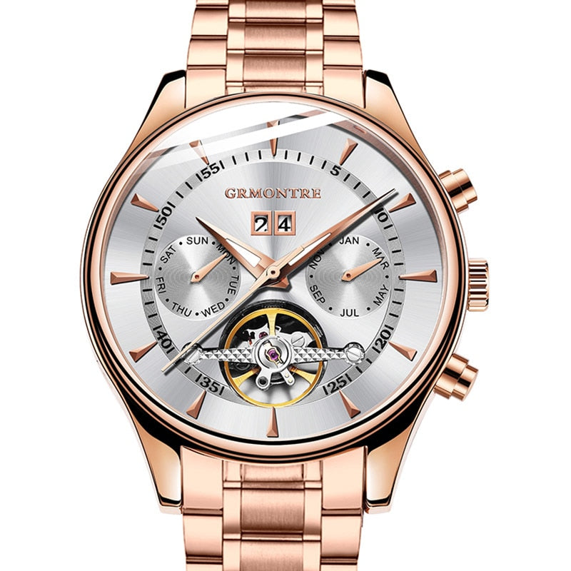 GRmontre tourbillon mechanical men watch