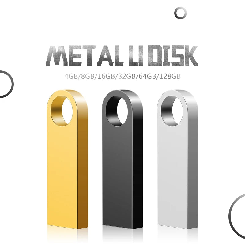 Custom Logo Metal USB Flash Drive