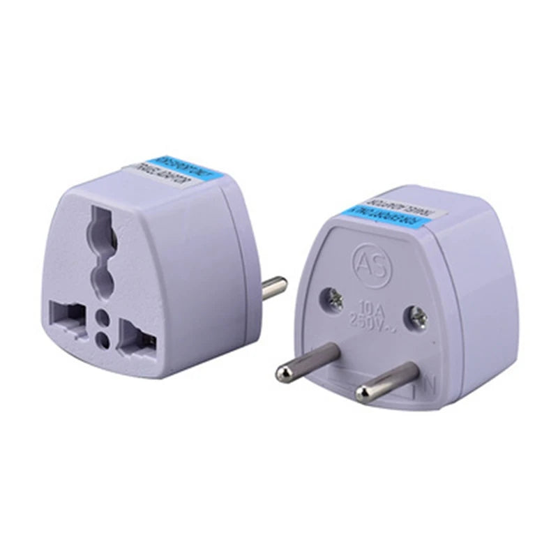 Universal US UK AU To EU Plug Socket