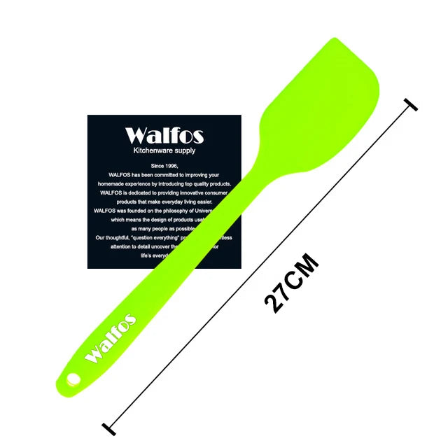 WALFOS Non Stick Butter Cooking Silicone Spatula Set