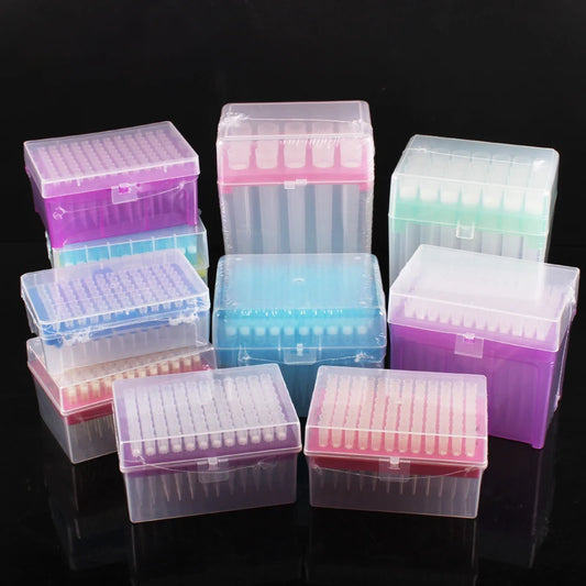 Laboratory Pipette Tip Box with Filter Tips
