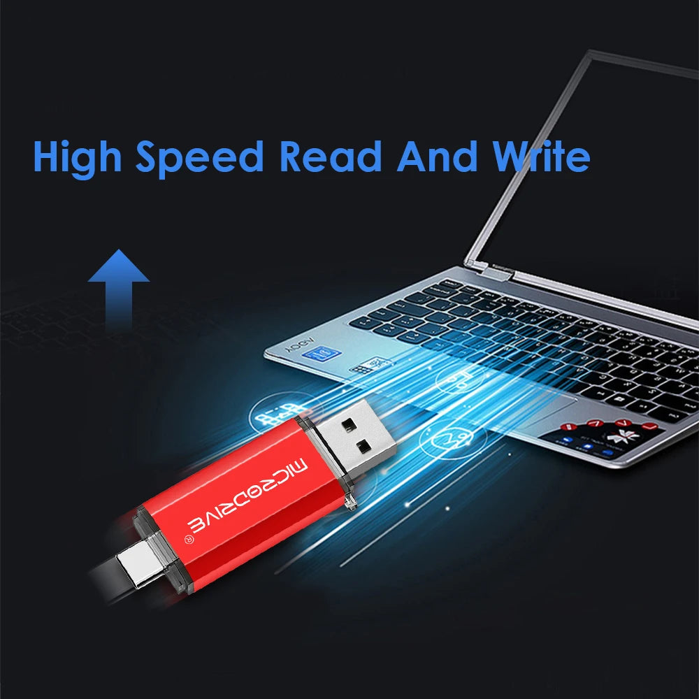 2-in-1 USB Type-C OTG Flash Drive